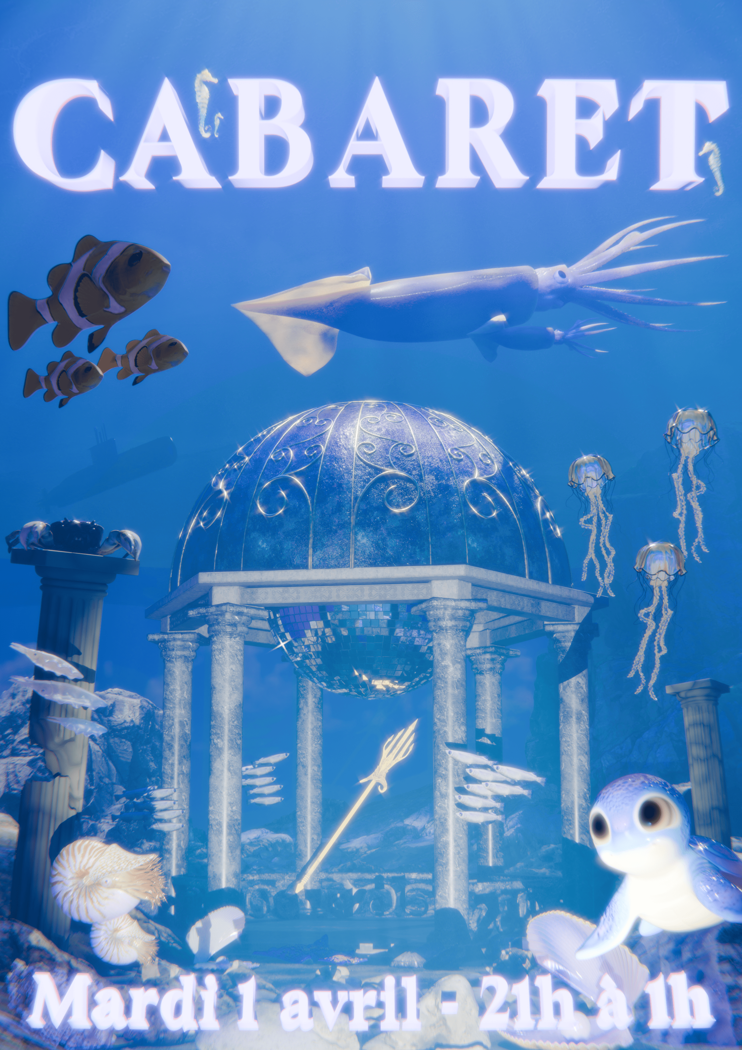 Affiche Cabaret Abyss Affiche Cabaret Abyss
